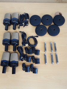Thumbnail image of 5 x Headphones & 6 x Podcasting Microphones - Alesis, Unitone, Wesco, AMO1 