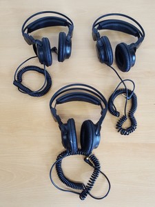 Thumbnail image of 5 x Headphones & 6 x Podcasting Microphones - Alesis, Unitone, Wesco, AMO1 