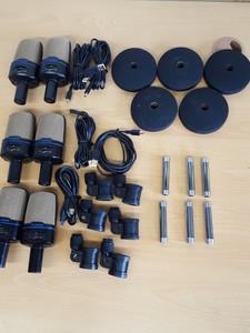 Thumbnail image of 5 x Headphones & 6 x Podcasting Microphones - Alesis, Unitone, Wesco, AMO1 