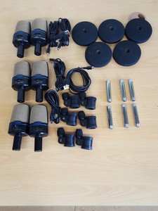 Thumbnail image of 5 x Headphones & 6 x Podcasting Microphones - Alesis, Unitone, Wesco, AMO1 
