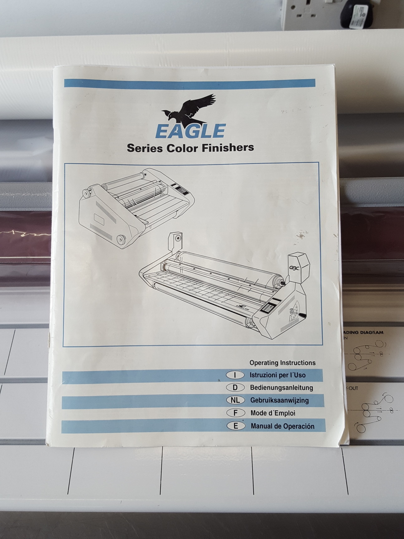 Image of GBC Eagle 65 27" Hot Roll Laminator 