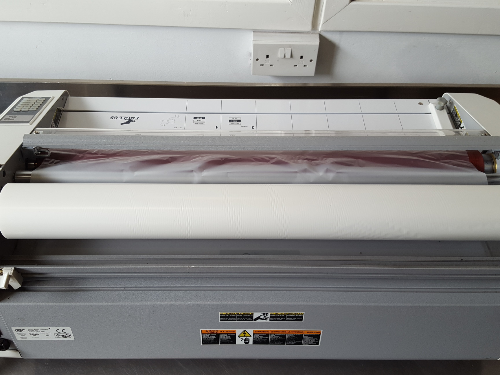 Image of GBC Eagle 65 27" Hot Roll Laminator 