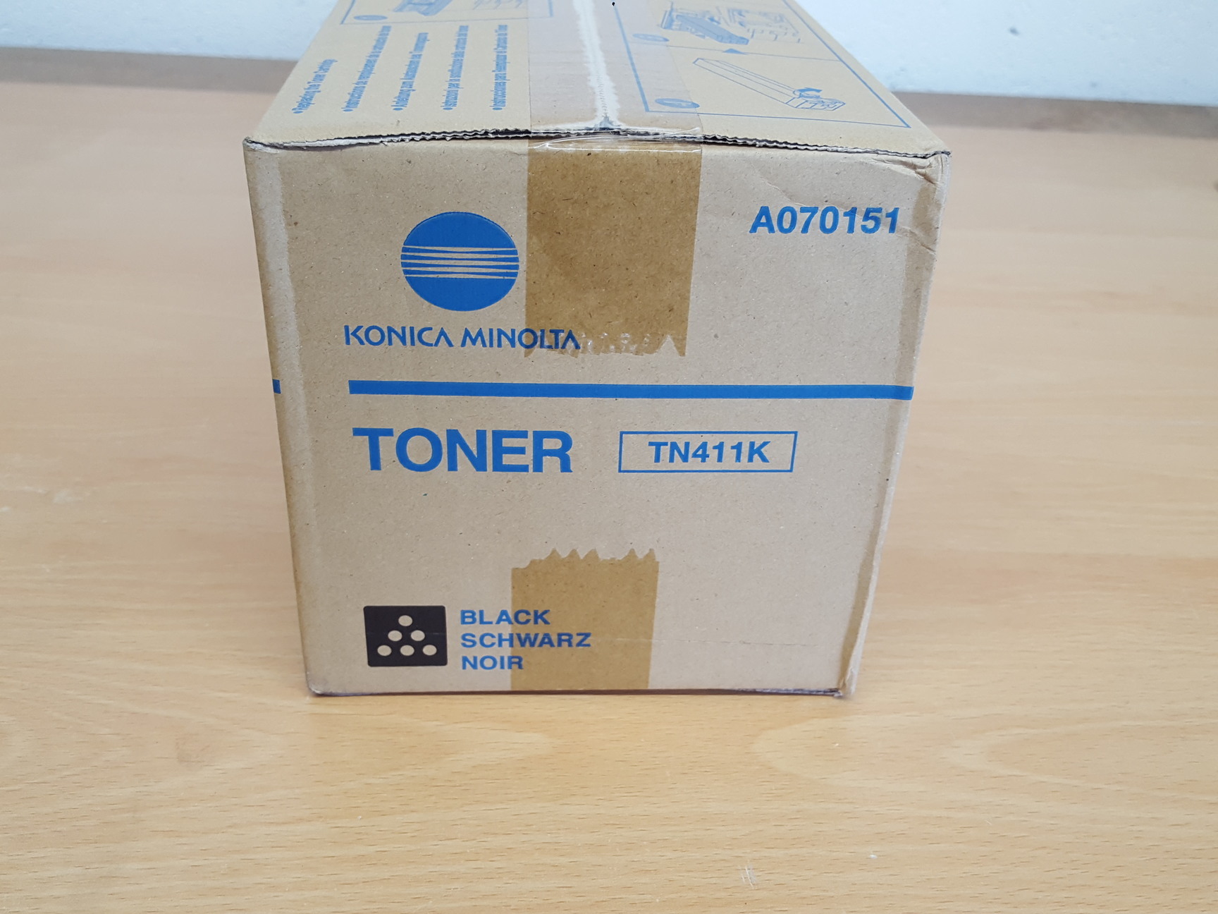 Image of 4 x Konica Minolta Printer Cartridges Toner TN611Y, TN611M, TN611C & TN411K