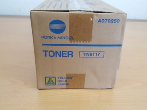 Thumbnail image of 4 x Konica Minolta Printer Cartridges Toner TN611Y, TN611M, TN611C & TN411K