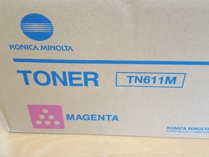 Thumbnail image of 4 x Konica Minolta Printer Cartridges Toner TN611Y, TN611M, TN611C & TN411K