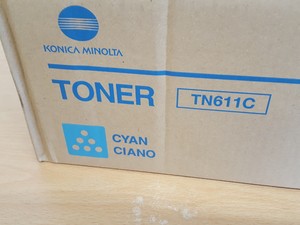 Thumbnail image of 4 x Konica Minolta Printer Cartridges Toner TN611Y, TN611M, TN611C & TN411K