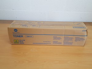 Thumbnail image of 4 x Konica Minolta Printer Cartridges Toner TN611Y, TN611M, TN611C & TN411K