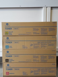 Thumbnail image of 4 x Konica Minolta Printer Toner Cartridges TN611Y, TN611M, TN611C & TN411K