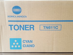 Thumbnail image of 4 x Konica Minolta Printer Toner Cartridges TN611Y, TN611M, TN611C & TN411K