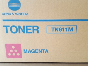 Thumbnail image of 4 x Konica Minolta Printer Toner Cartridges TN611Y, TN611M, TN611C & TN411K
