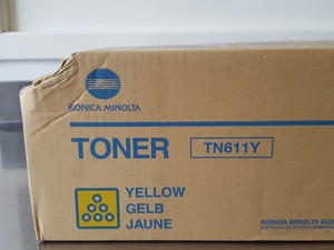 Thumbnail image of 4 x Konica Minolta Printer Cartridges / Toners TN611Y, TN611M, TN611C & TN411K