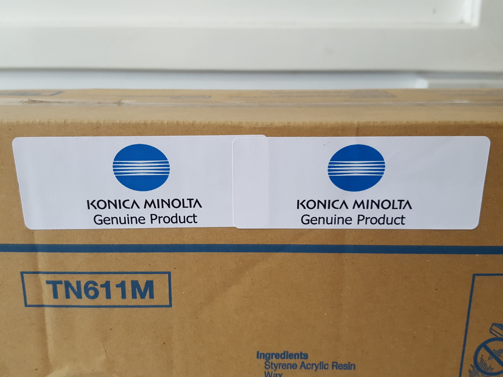 Image of 4 x Konica Minolta Printer Cartridges / Toners TN611Y, TN611M, TN611C & TN411K