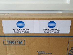 Thumbnail image of 4 x Konica Minolta Printer Cartridges / Toners TN611Y, TN611M, TN611C & TN411K