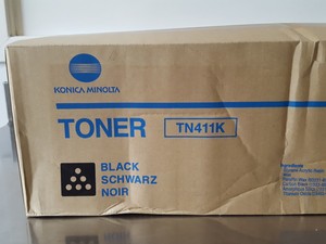 Thumbnail image of 3 x Konica Minolta Printer Cartridges/Toners TN611Y, TN611C & TN411K