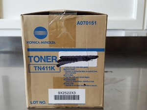 Thumbnail image of 3 x Konica Minolta Printer Cartridges/Toners TN611Y, TN611C & TN411K