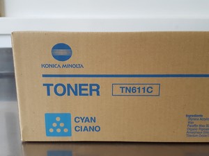 Thumbnail image of 3 x Konica Minolta Printer Cartridges/Toners TN611Y, TN611C & TN411K