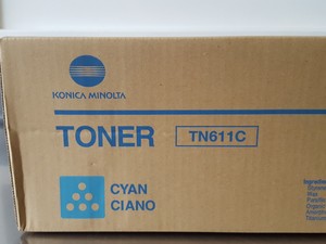Thumbnail image of Konica Minolta Printer Cartridge / Toner TN611C Cyan Ink