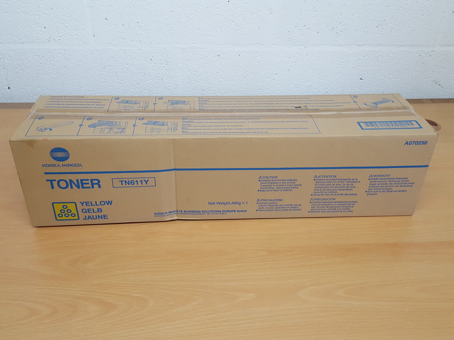 Image of Konica Minolta Ink Toner Cartridge Yellow TN611Y