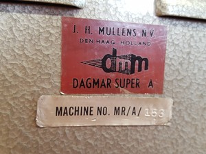 Thumbnail image of Den Haag Holland Vintage Dagmar Super A Microfilm Reader Model A