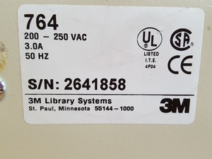 Thumbnail image of 3M Library Systems Model 764 Book Check Machine Tattle-Tape Resensitizer