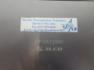 Thumbnail image of Hitachi CP-SX12000 3LCD Projector with Faulty Lamp Unit