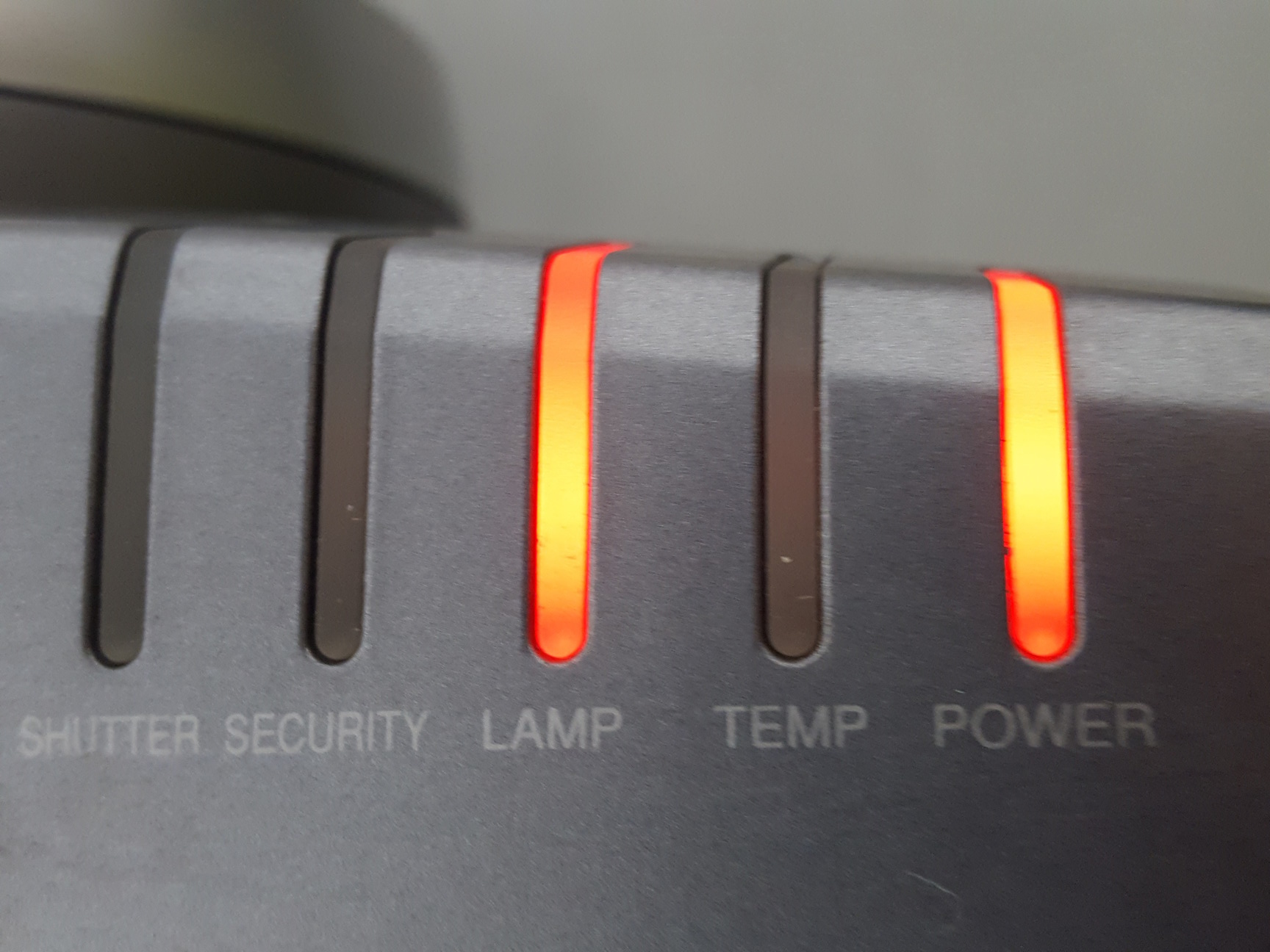 Image of Hitachi CP-SX12000 3LCD Projector with Faulty Lamp Unit