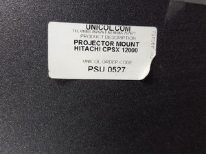 Thumbnail image of Hitachi CP-SX12000 3LCD Projector with Faulty Lamp Unit