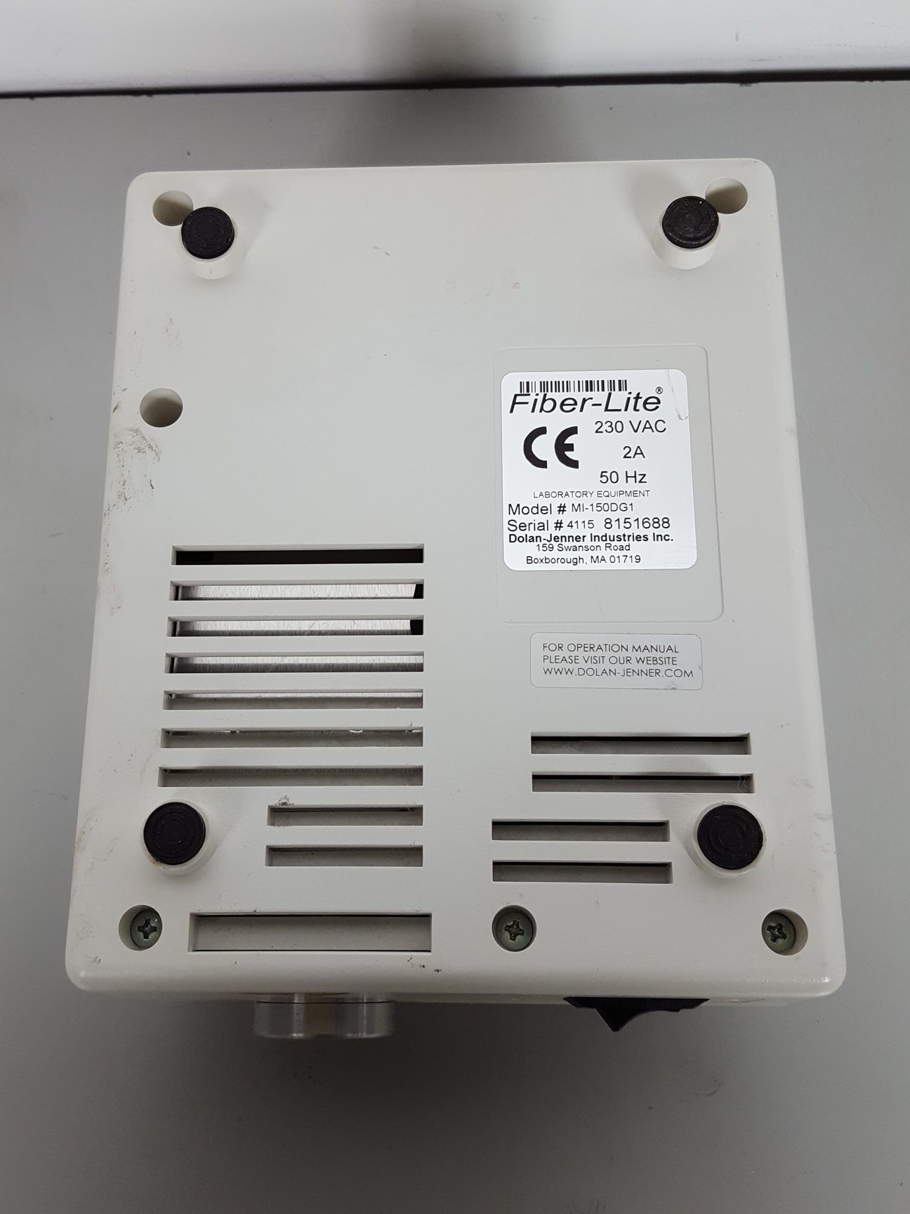 Image of Dolan-Jenner Fiber-Lite MI-150 High Intensity Fiber Fibre Optic Illuminator Lab
