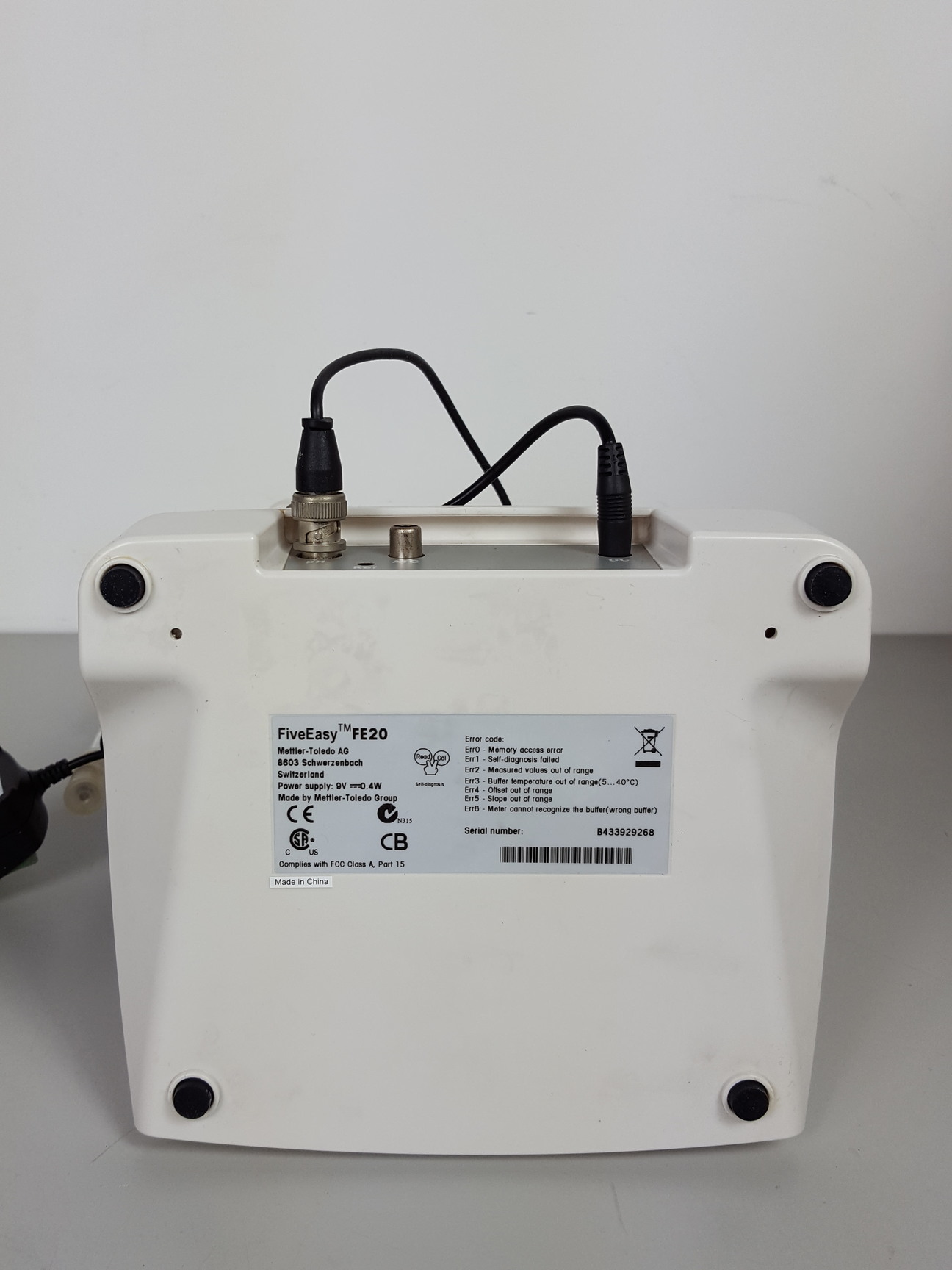 Image of Mettler Toledo FiveEasy FE20 Benchtop PH Meter Lab