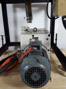 Thumbnail image of Leybold Trivac D65B Vacuum Pump + Edwards Mechanical Booster + Chamber Lab