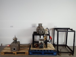 Thumbnail image of Leybold Trivac D65B Vacuum Pump + Edwards Mechanical Booster + Chamber Lab