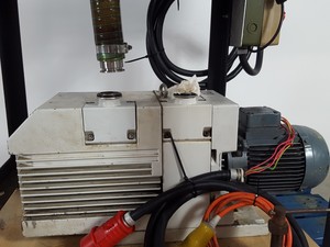 Thumbnail image of Leybold Trivac D65B Vacuum Pump + Edwards Mechanical Booster + Chamber Lab