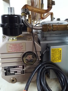 Thumbnail image of Alvic Scientific Containment System Glovebox Gas Purge Lab + Vacuum Pumps