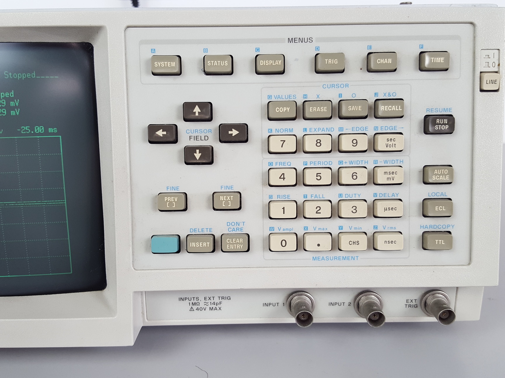 Image of HP 54200A Digitizing Oscilloscope Lab