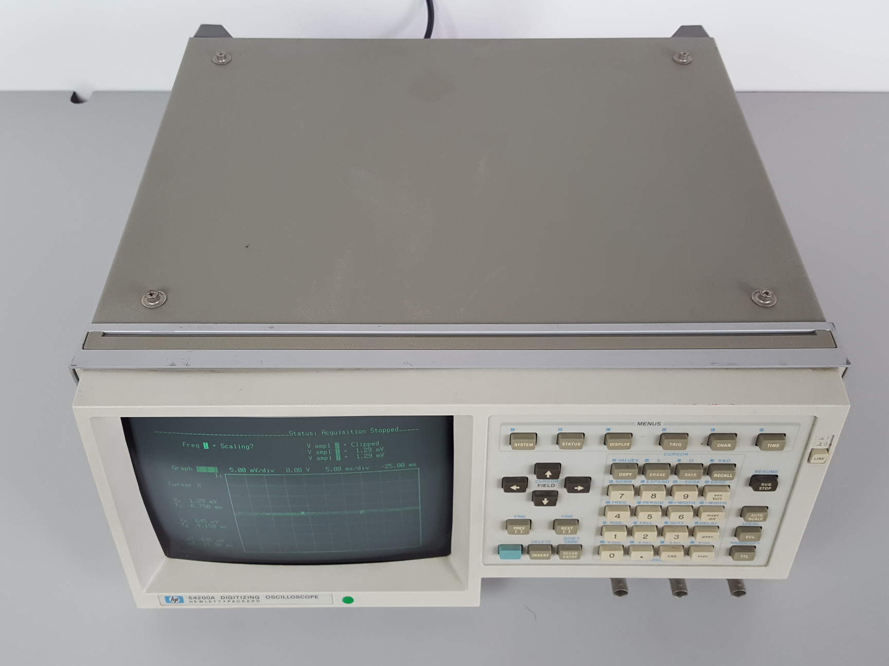 Image of HP 54200A Digitizing Oscilloscope Lab