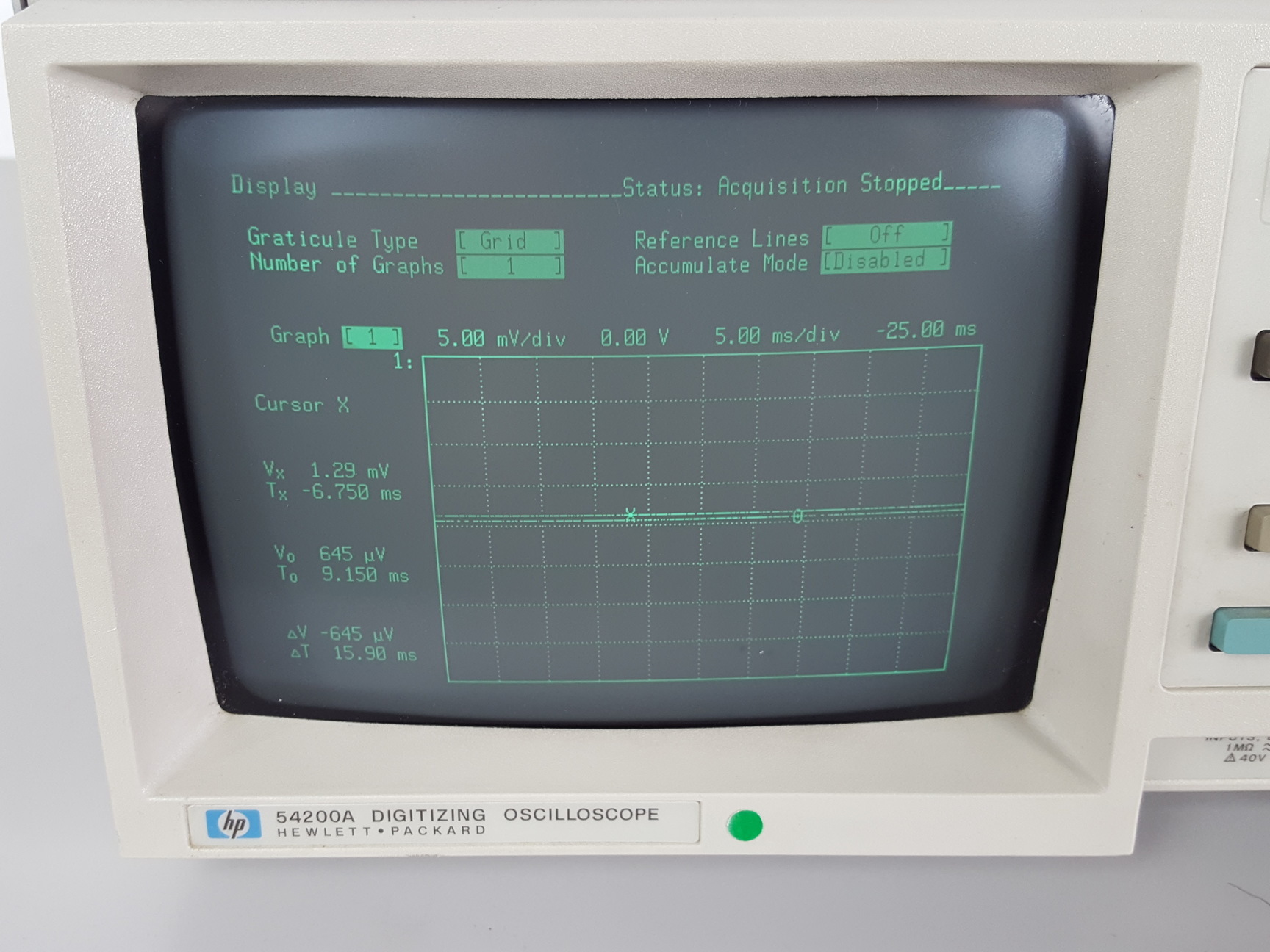 Image of HP 54200A Digitizing Oscilloscope Lab