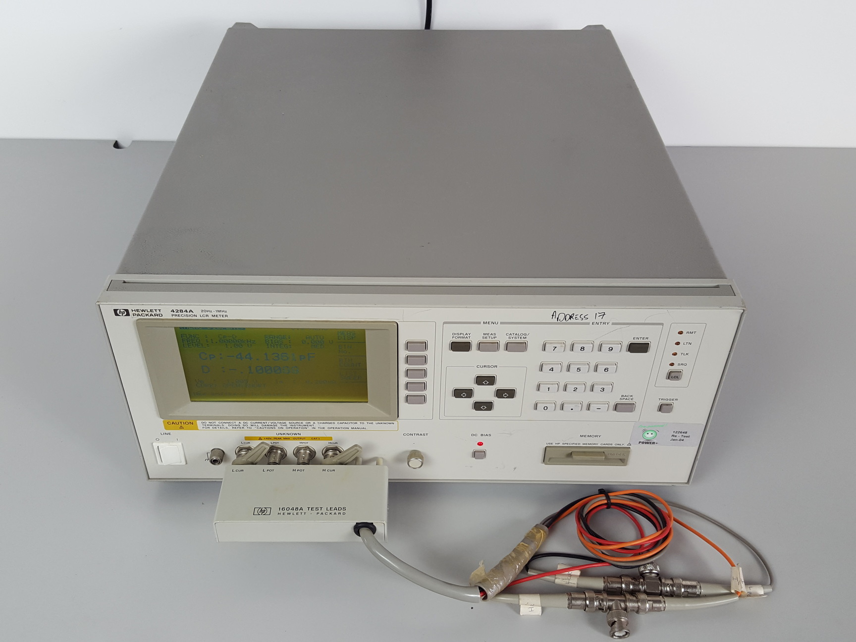 Image of Hewlett Packard 4284A Precision LCR Meter Lab