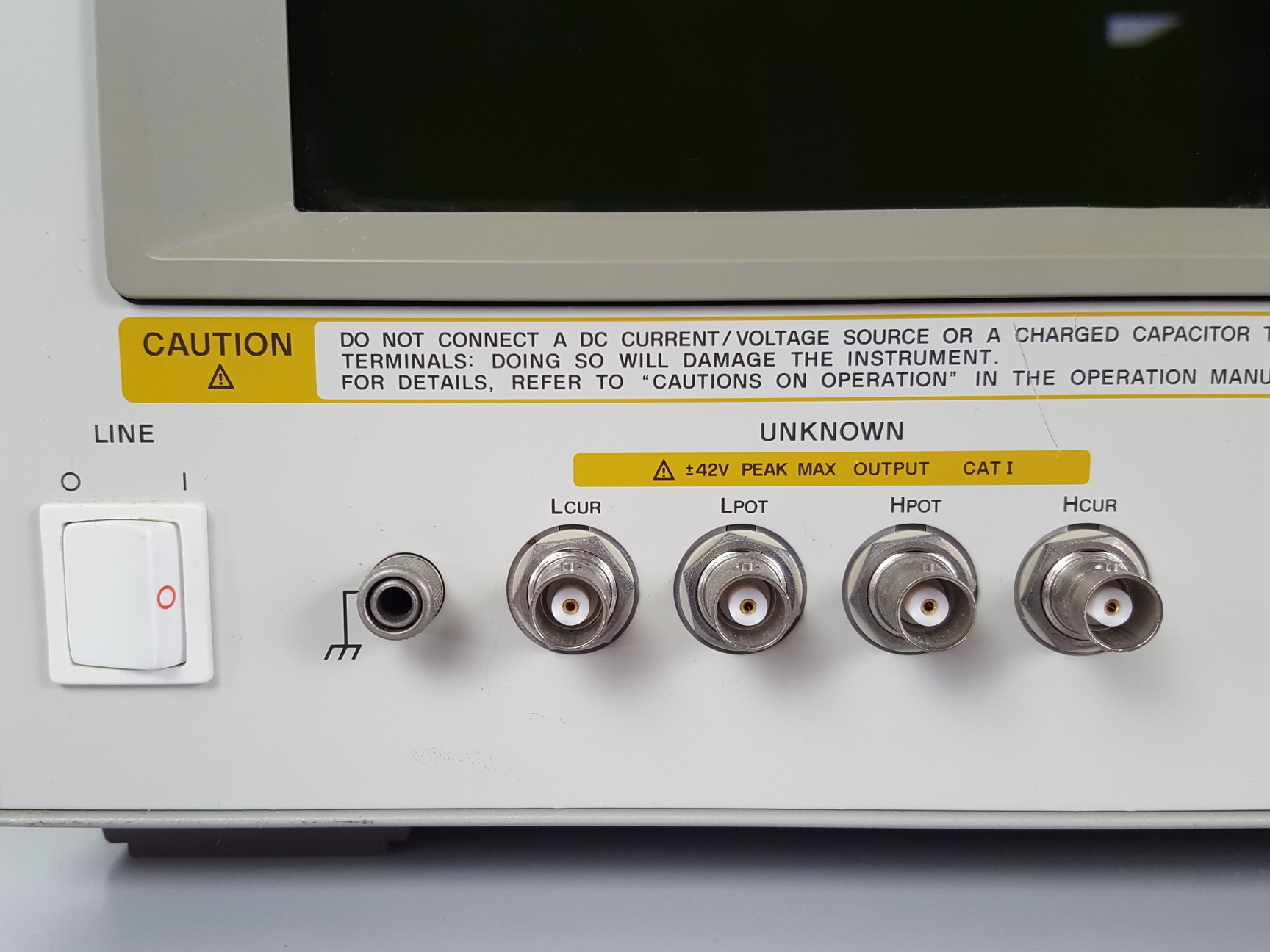 Image of Hewlett Packard 4284A Precision LCR Meter Lab