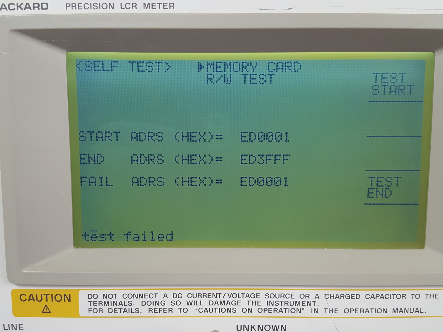 Image of Hewlett Packard 4284A Precision LCR Meter Lab