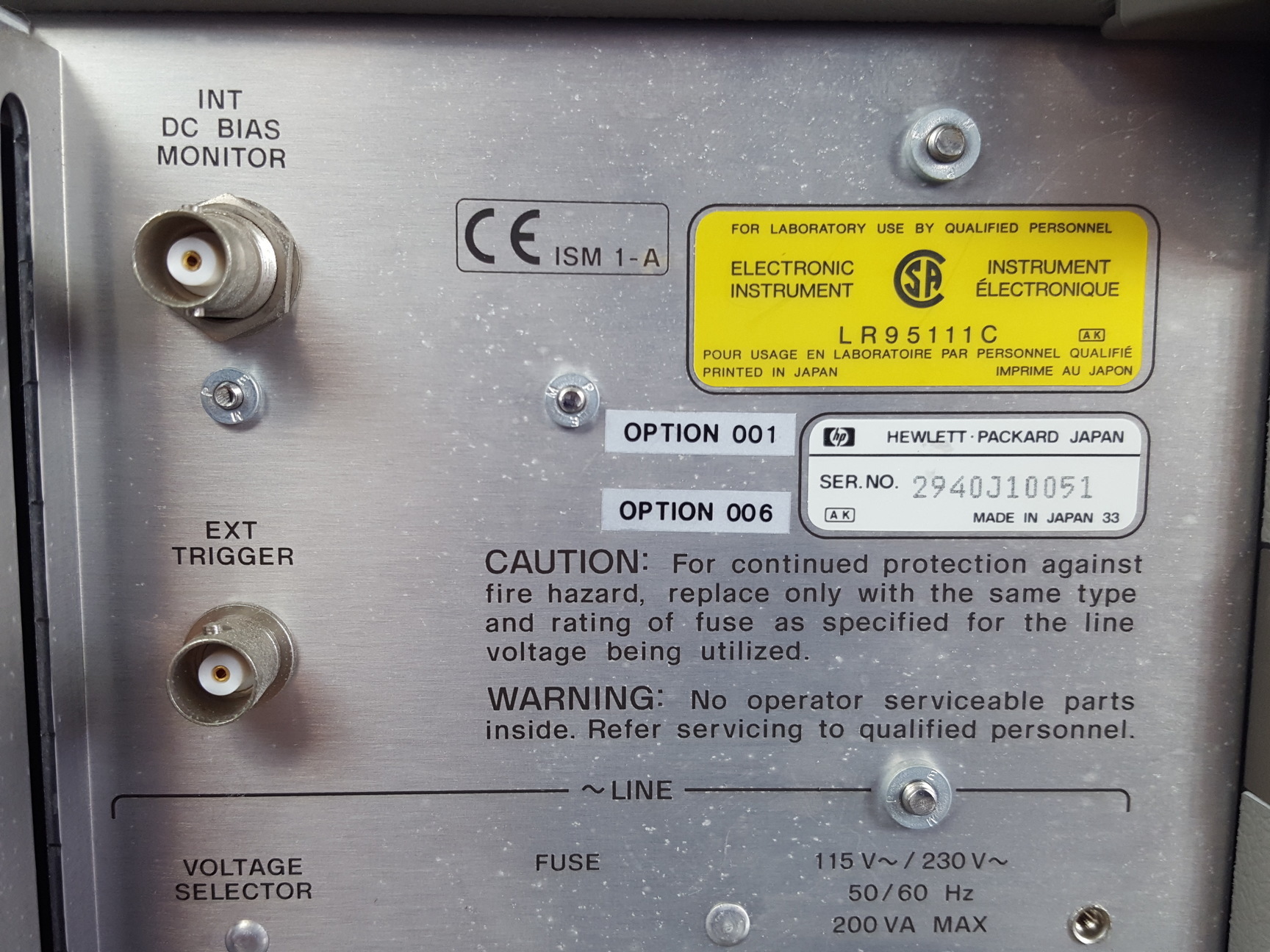 Image of Hewlett Packard 4284A Precision LCR Meter Lab