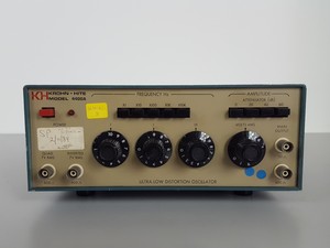 Thumbnail image of Krohn-Hite Model 4400A Ultra-Low Distortion Oscillator Lab