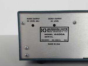 Thumbnail image of Krohn-Hite Model 4400A Ultra-Low Distortion Oscillator Lab