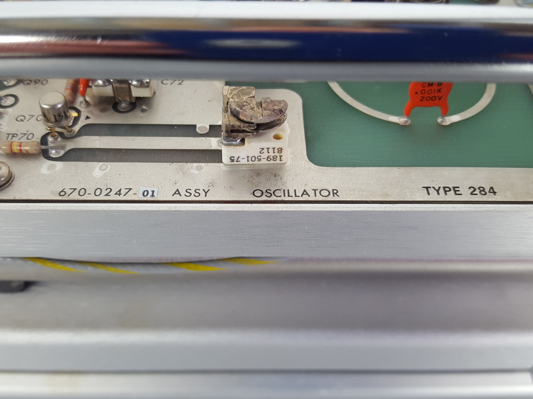 Image of Tektronix Type 284 Pulse Generator Lab Spares or Repairs