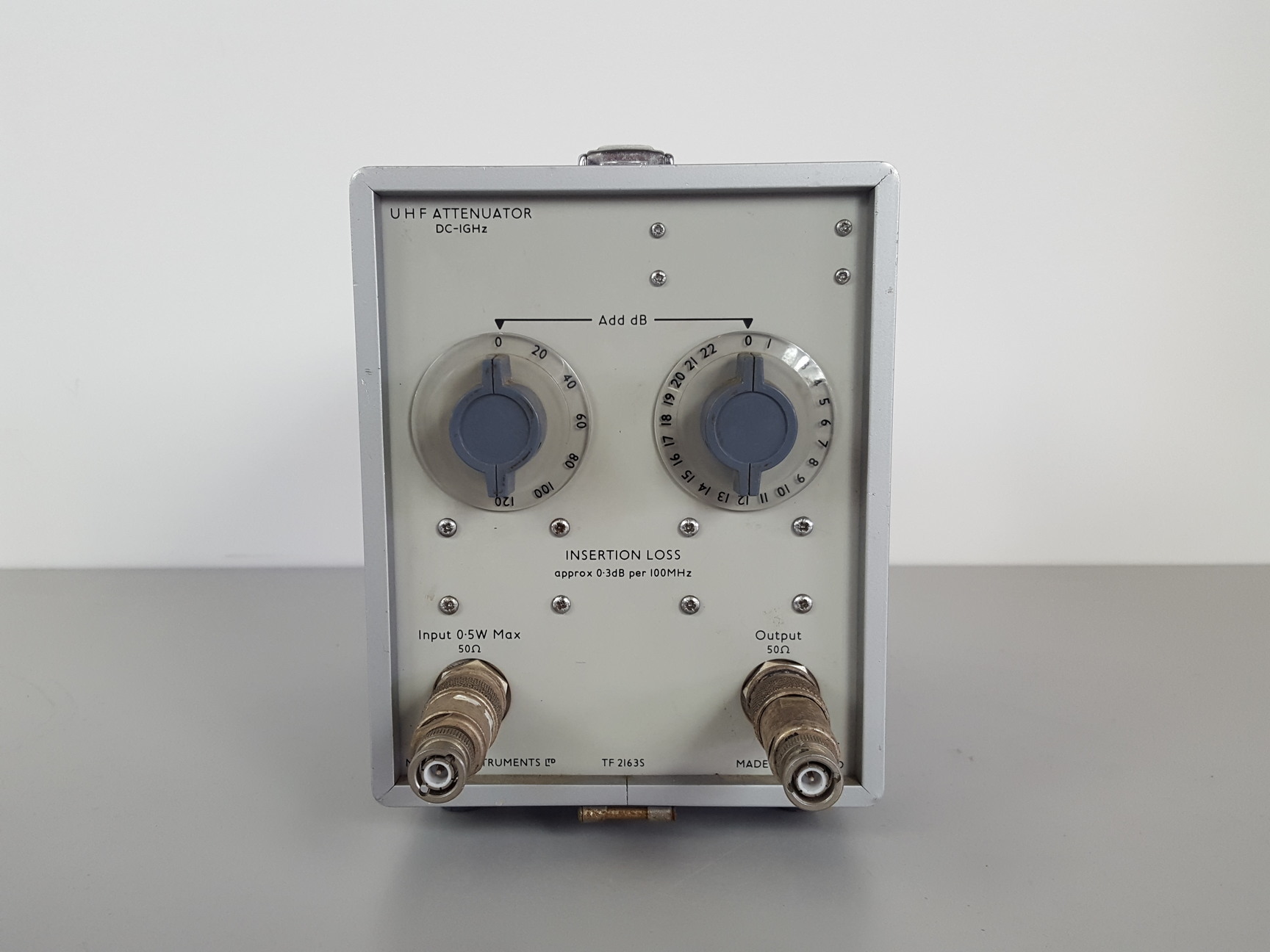 Image of Marconi Instruments UHF Attenuator DC-1GHz TF2163S