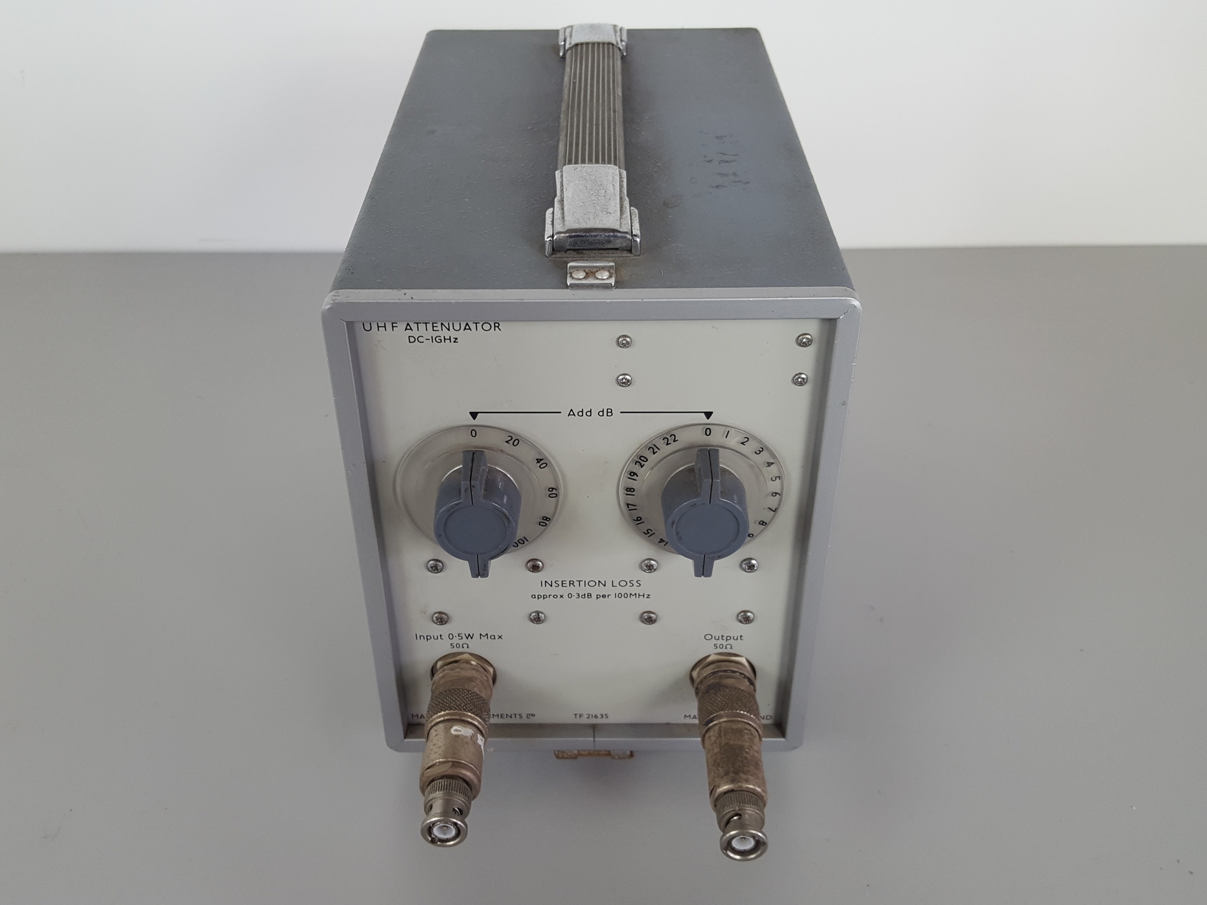Image of Marconi Instruments UHF Attenuator DC-1GHz TF2163S