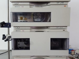 Thumbnail image of Hewlett Packard 1100 Series HPLC System G1314A G1316A G1312A G1328A, Chemstation