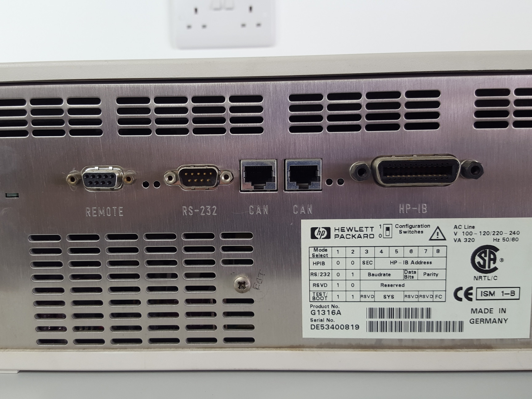 Image of Hewlett Packard 1100 Series HPLC System G1314A G1316A G1312A G1328A, Chemstation