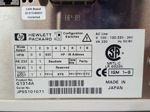 Thumbnail image of Hewlett Packard 1100 Series HPLC System G1314A G1316A G1312A G1328A, Chemstation