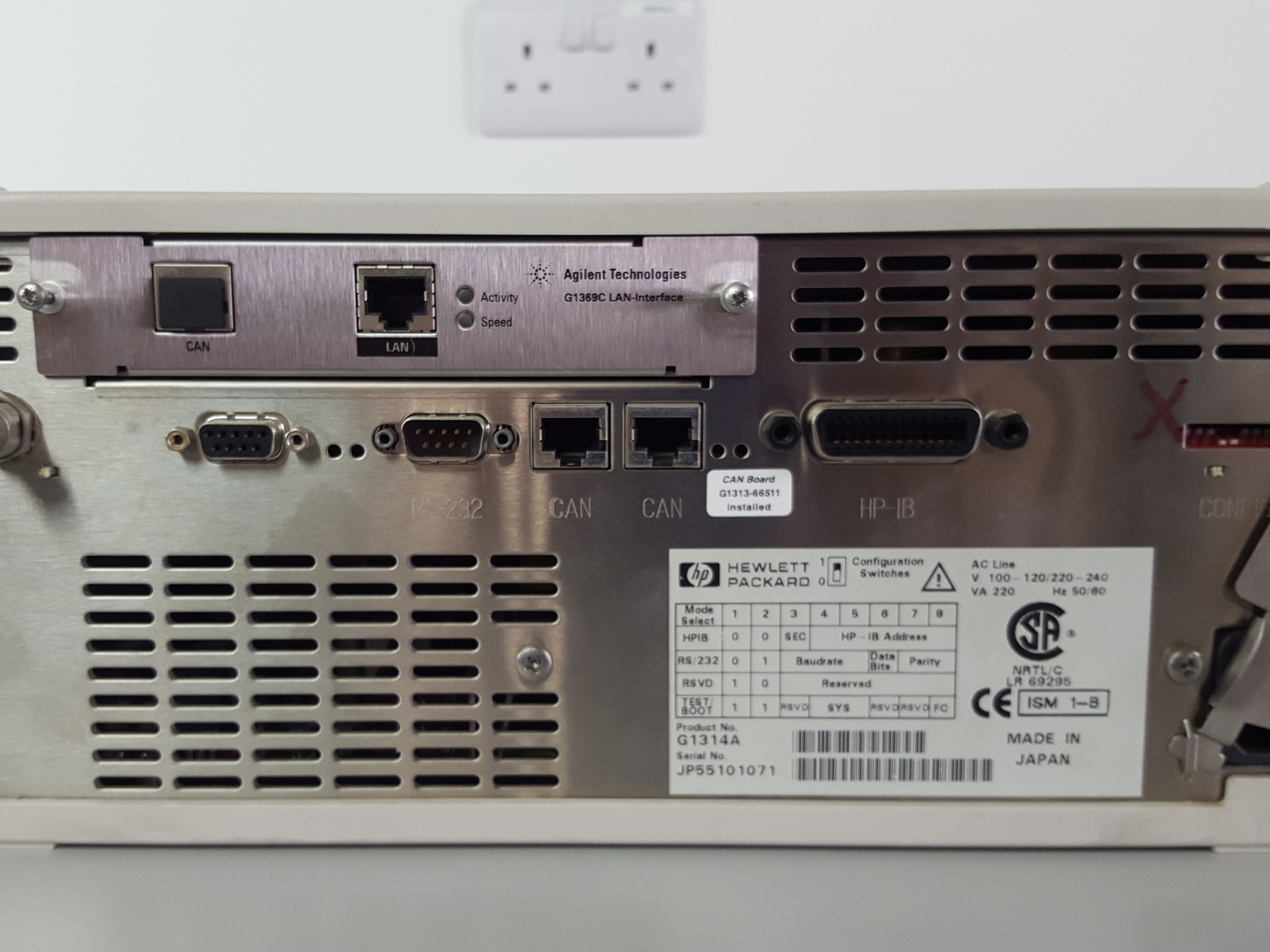 Image of Hewlett Packard 1100 Series HPLC System G1314A G1316A G1312A G1328A, Chemstation