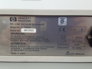 Thumbnail image of Hewlett Packard 1100 Series HPLC System G1314A G1316A G1312A G1328A, Chemstation